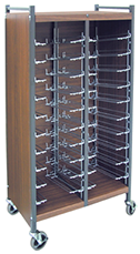 Medical Chart Carts With Vertical Racks