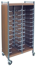 Medical Chart Rack On Wheels